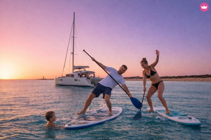 Catamaran Ibiza en Formentera 8 uur ontsnappen