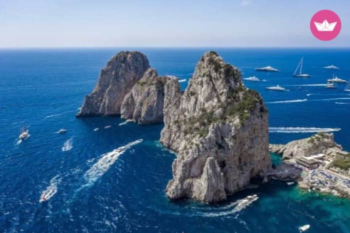 Blue Grotto, Faraglioni & Capri Coast Tour