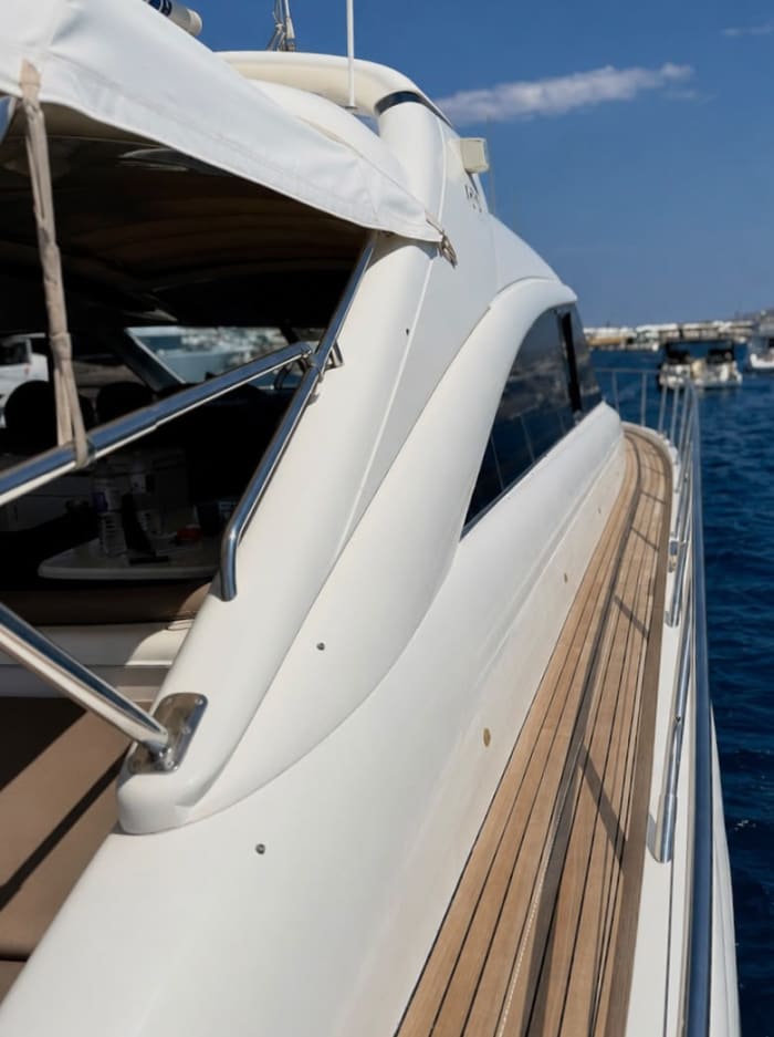 Enjoy some Mykonos luxury with a full day on a motor yacht