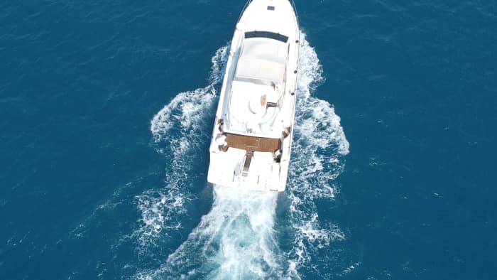Private Yacht Party in Kos Aboard a Ferretti 57 – Up to 22 Guests