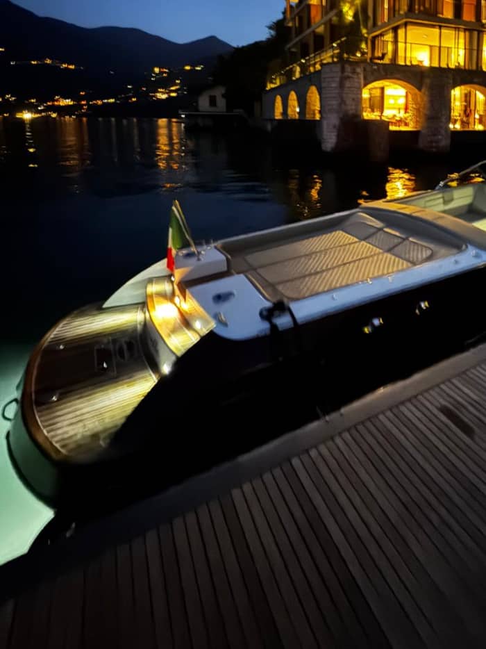 Night Cruise on Lake Como for an Evening Under the Stars