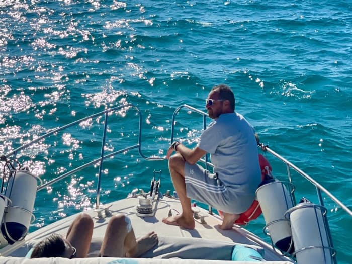 Drinks included!!! 7-hour private boat trip along Mallorca's most beautiful coastline with a motorboat