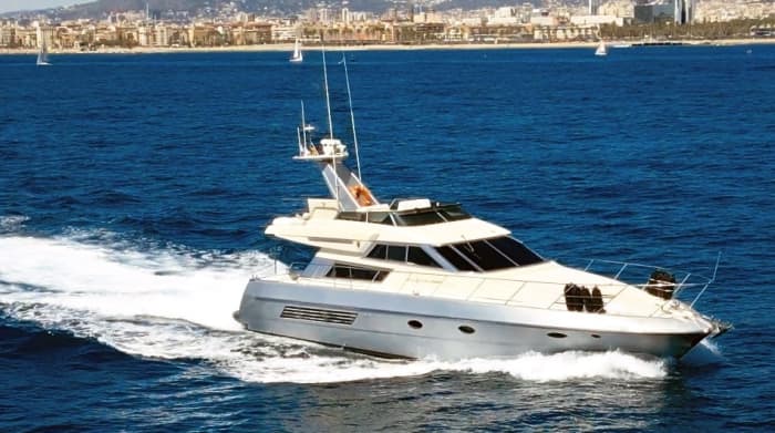 Your private motorboat for a day around Barcelona