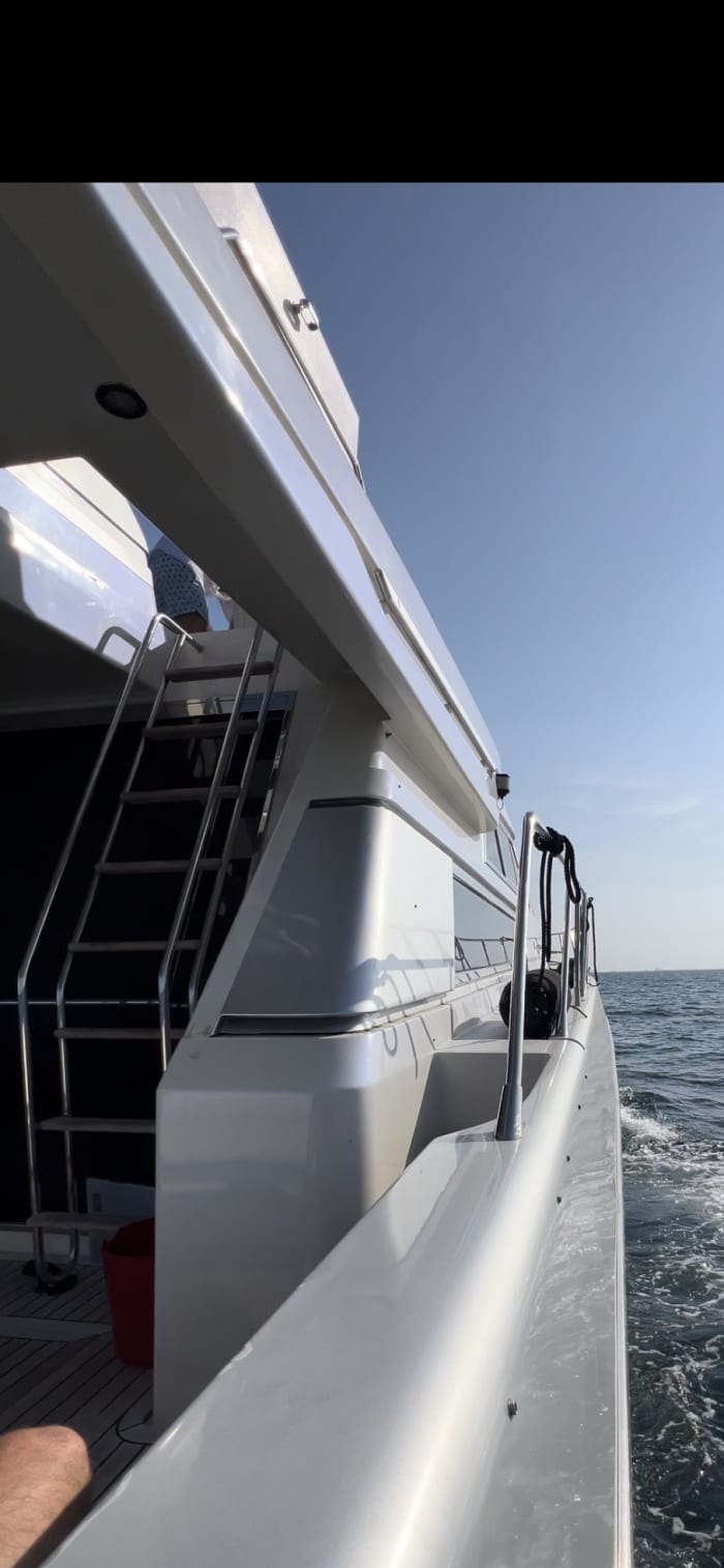 Your private motorboat for a day around Barcelona