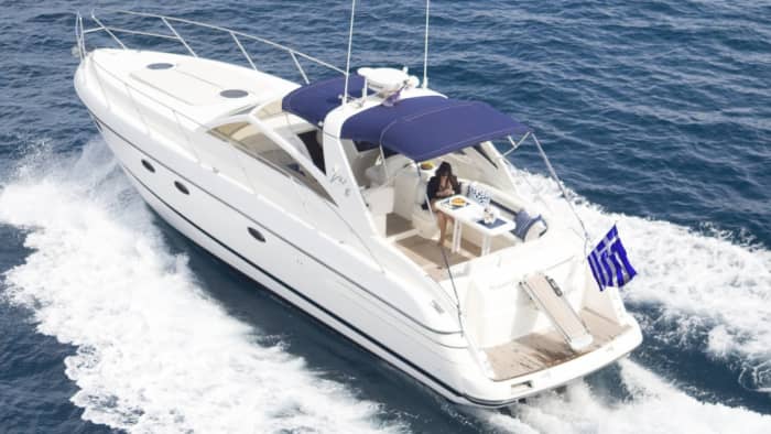 Ihre eigene griechische Odyssee: Eine 9-stündige Fahrt mit einem Motorboot