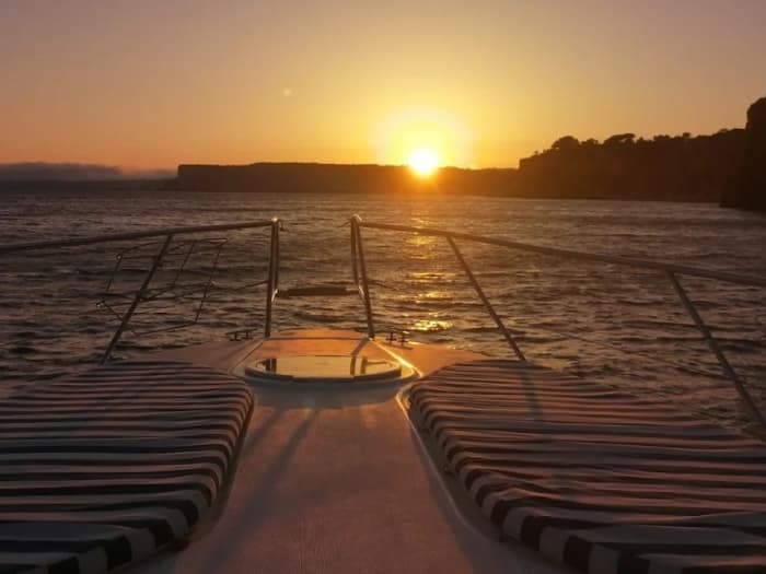 Sunset Motorboat Cruise from Lagos