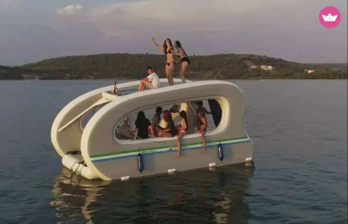 Zee-ontsnapping aan de baai van Málaga