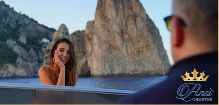 Private boat trip around Sorrento on a motorboat