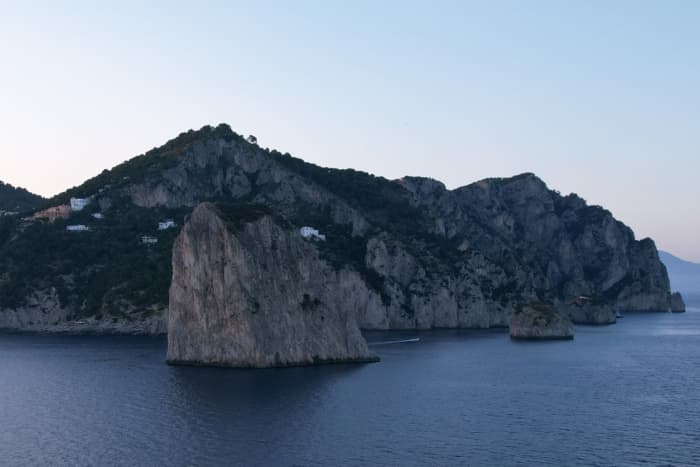 Private boat trip around Sorrento on a motorboat