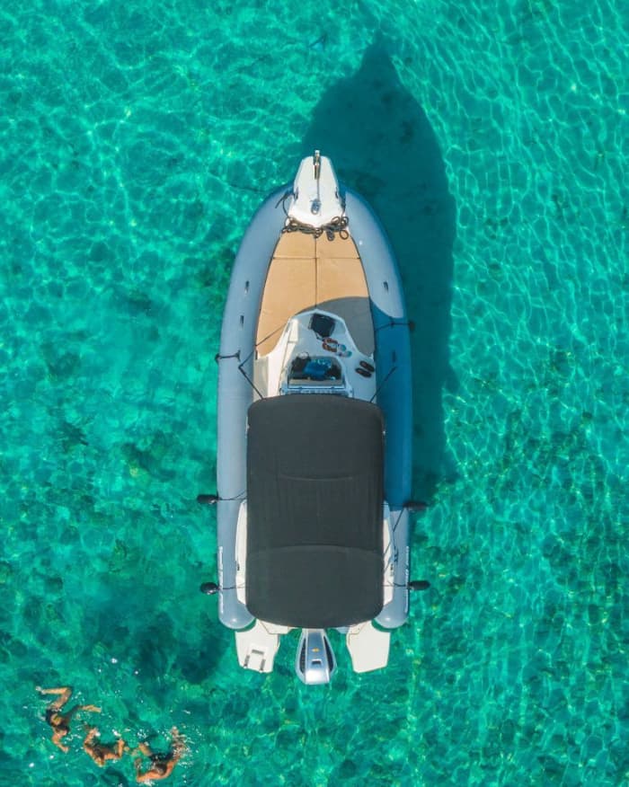 Romantische zonsondergangcruise op een motorboot: 2 uur