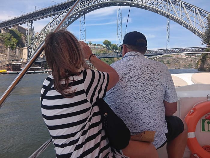 Paseo en barco en Oporto, por el río Duero hasta los 7 puentes.