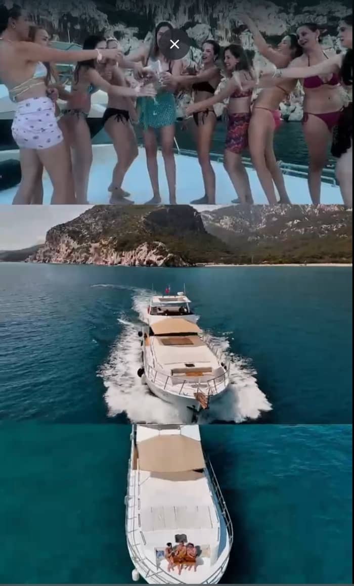26 personTURQUOISE BLUE: 5 Hour Private Boat Tour