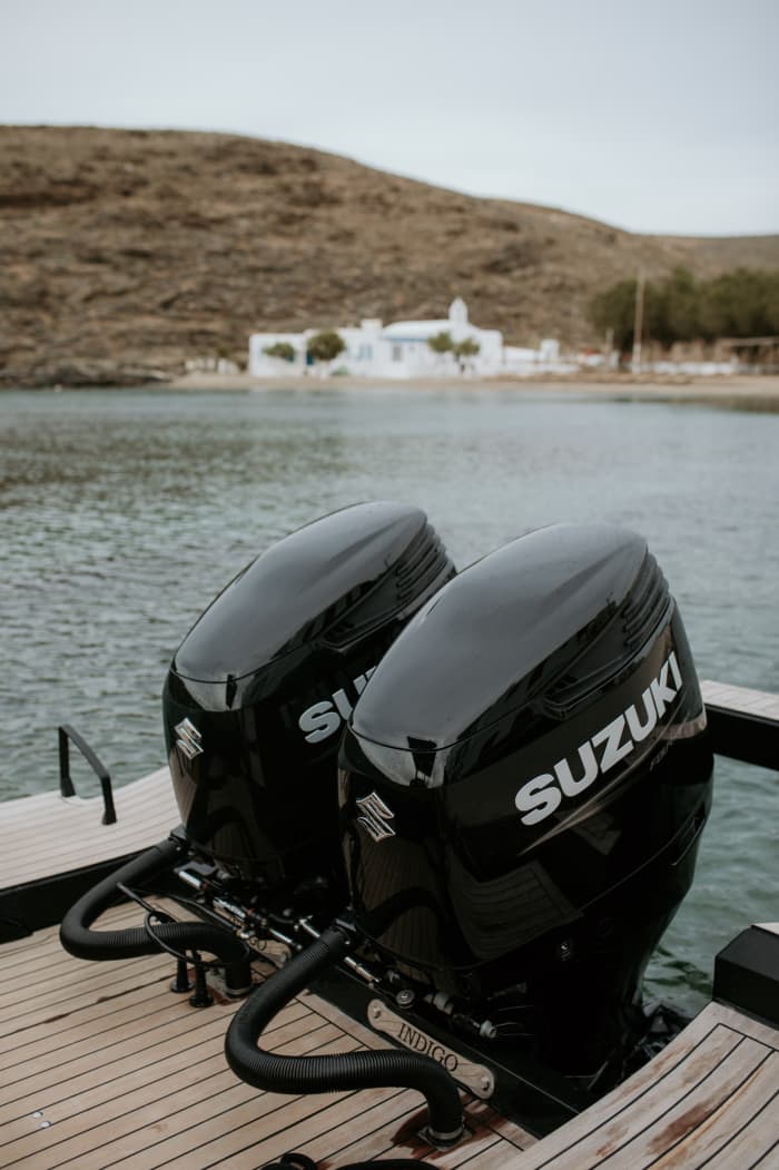 Excursion privée en bateau à moteur autour de Kythnos