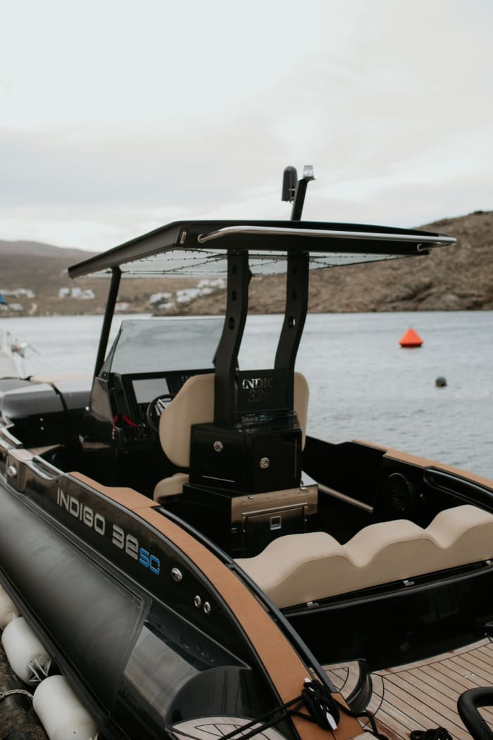 Excursion privée en bateau à moteur autour de Kythnos