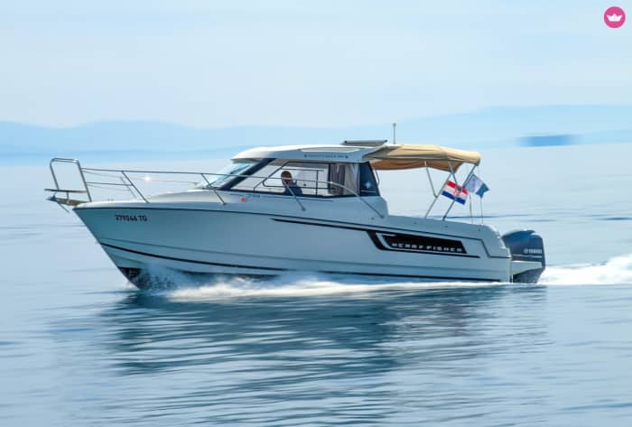 Privé boottocht van een halve dag vanuit Opatija aan boord van de Merry Fisher 755