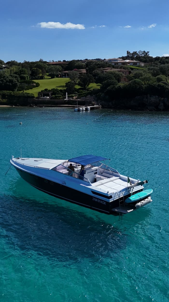 Private Baia B50 Charter: Dolphin Spotting & Tavolara Island Adventure