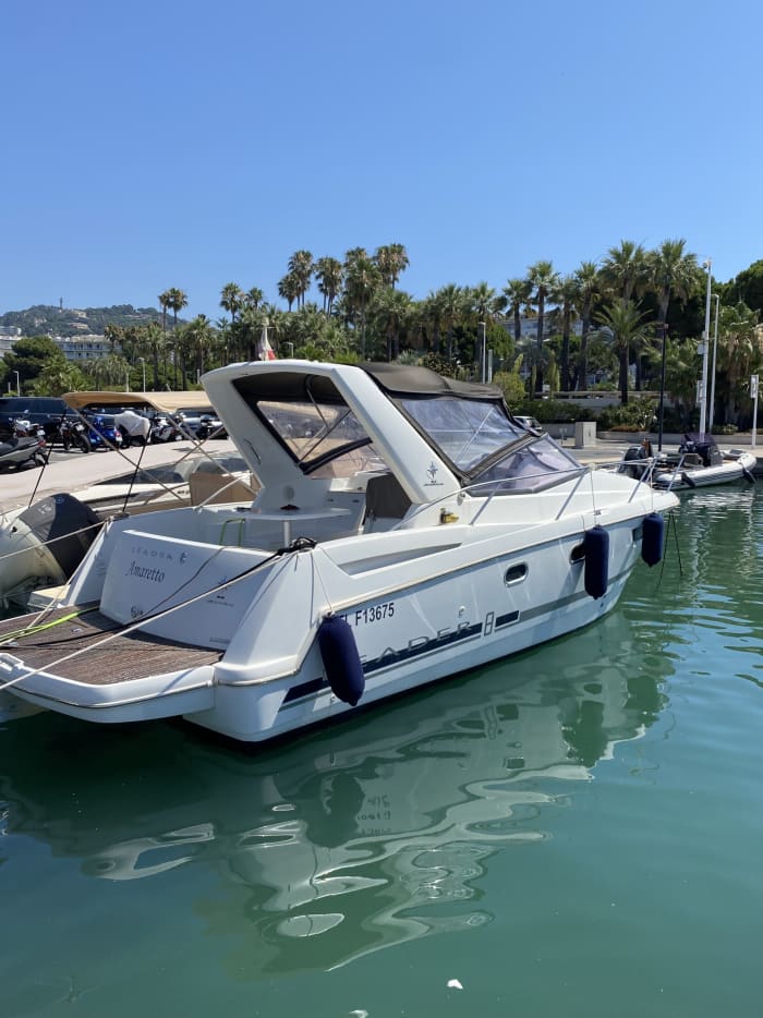 Relax on a comfortable boat around the islands of Cannes for the day or for 4 hours.