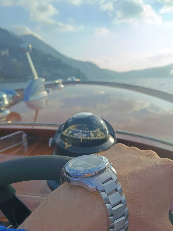 Your private motorboat for a day around Lake Como