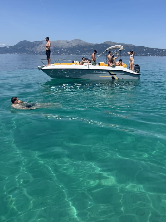 Daily tour with swimming-snorkeling, fresh fish on BBQ