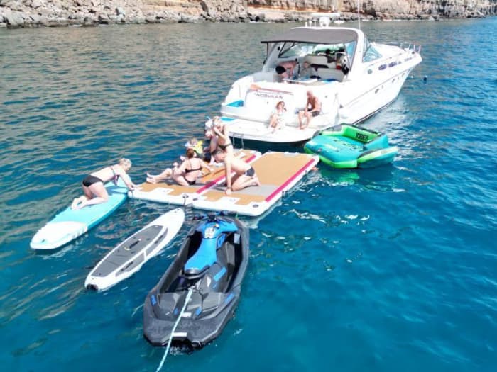4 uur om Gran Canaria te verkennen op een motorboot.