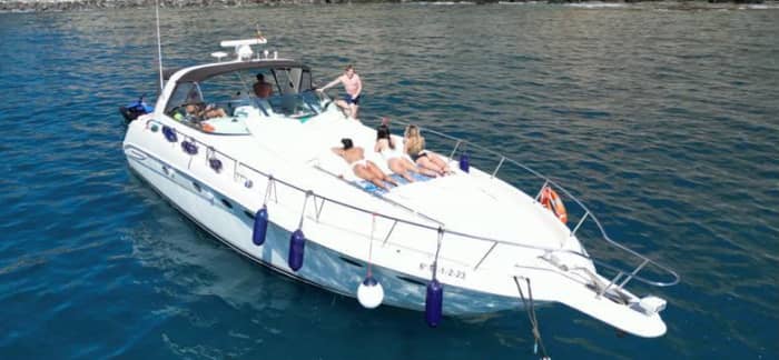 4 uur om Gran Canaria te verkennen op een motorboot.