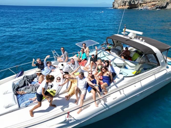 4 uur om Gran Canaria te verkennen op een motorboot.