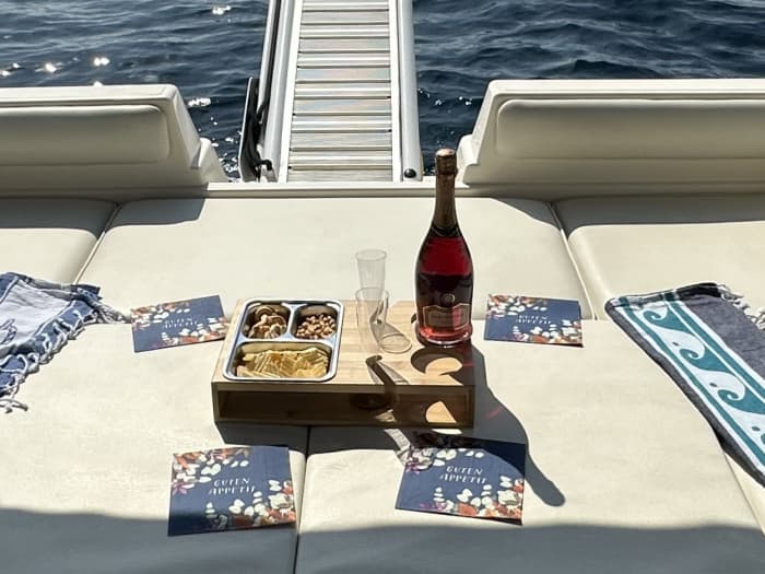 Fiart 32 Genius: Sunset Boat Tour from Amalfi