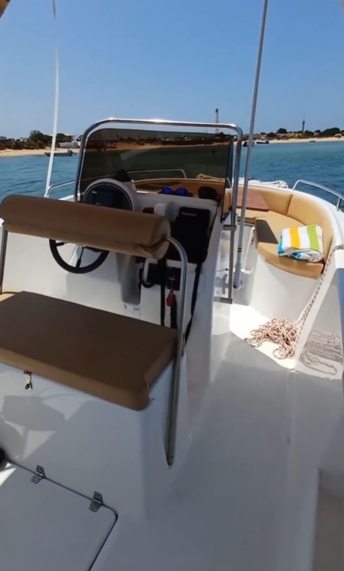 Explore Olhão by boat: A full day on the water aboard a motorboat