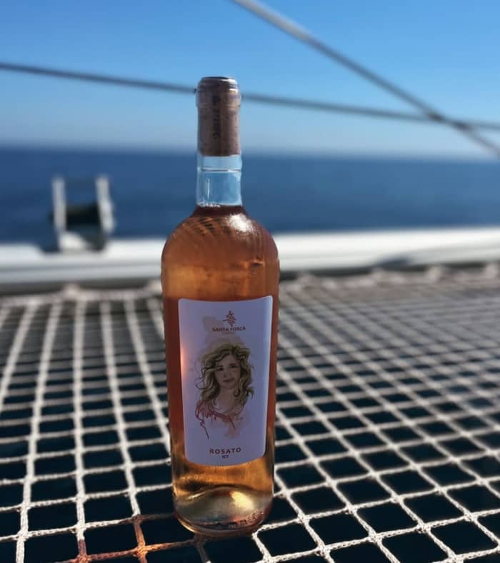 Weinprobe bei Sonnenuntergang per Katamaran – Golf von Neapel & Capri