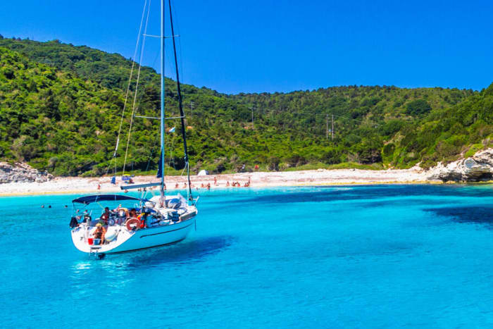 Luxury at Sea: Full-Day Private Yacht Tour to Paxos & Antipaxos
