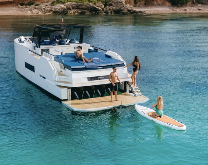 🛥️Antonio Yachts D50 huren: een perfecte dag aan de Costa Blanca