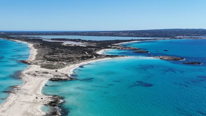 Route du sud d'Ibiza : Ses Salines, Cala Jondal, Es Vedrà et Cala d'Hort