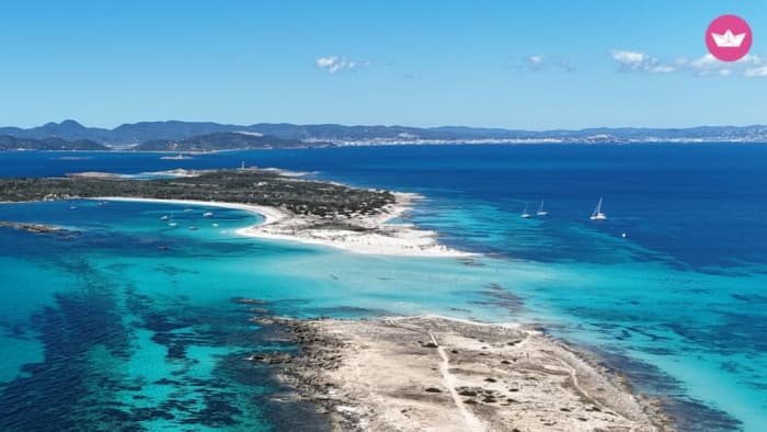 Route du sud d'Ibiza : Ses Salines, Cala Jondal, Es Vedrà et Cala d'Hort