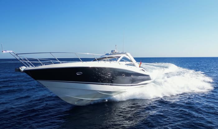 Portofino 53 All inclusive, Treibstoff, Skipper, Route nach Formentera Saona zum Festpreis und ohne Sorgen.