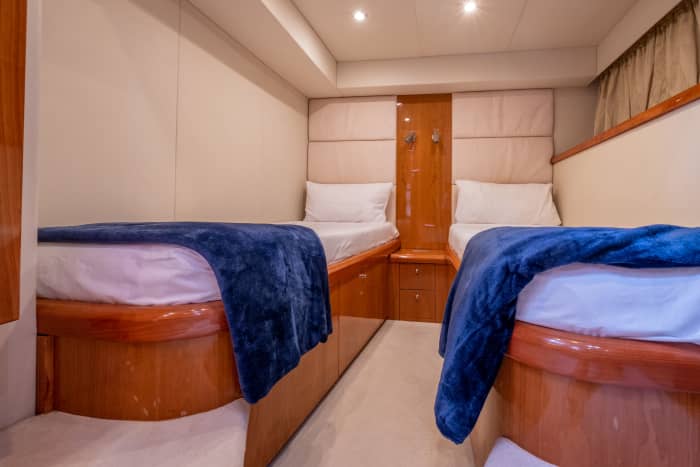 Portofino 53 All inclusive, Treibstoff, Skipper, Route nach Formentera Saona zum Festpreis und ohne Sorgen.