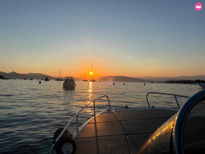 ☀️🍹🏝️Croisière Sunset entre les îles de Lérins, au calme .. Journée complète ou Demi journée. 6 passagers maximum🏝️🍹☀️