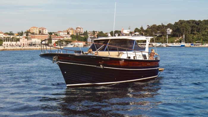 Halve dagcruise door de Rovinj-archipel en dolfijnen spotten bij zonsondergang