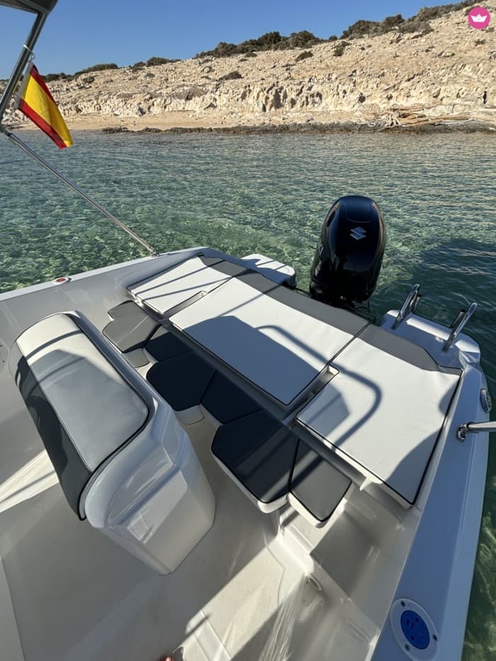 Ibiza and Formentera; Cala Pluma, Espalmador, Illetas and Cala Saona (STAR ROUTE)