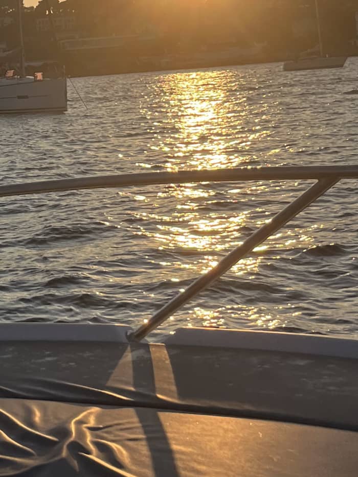 Sonnenuntergang, Ausflug bei Sonnenuntergang
