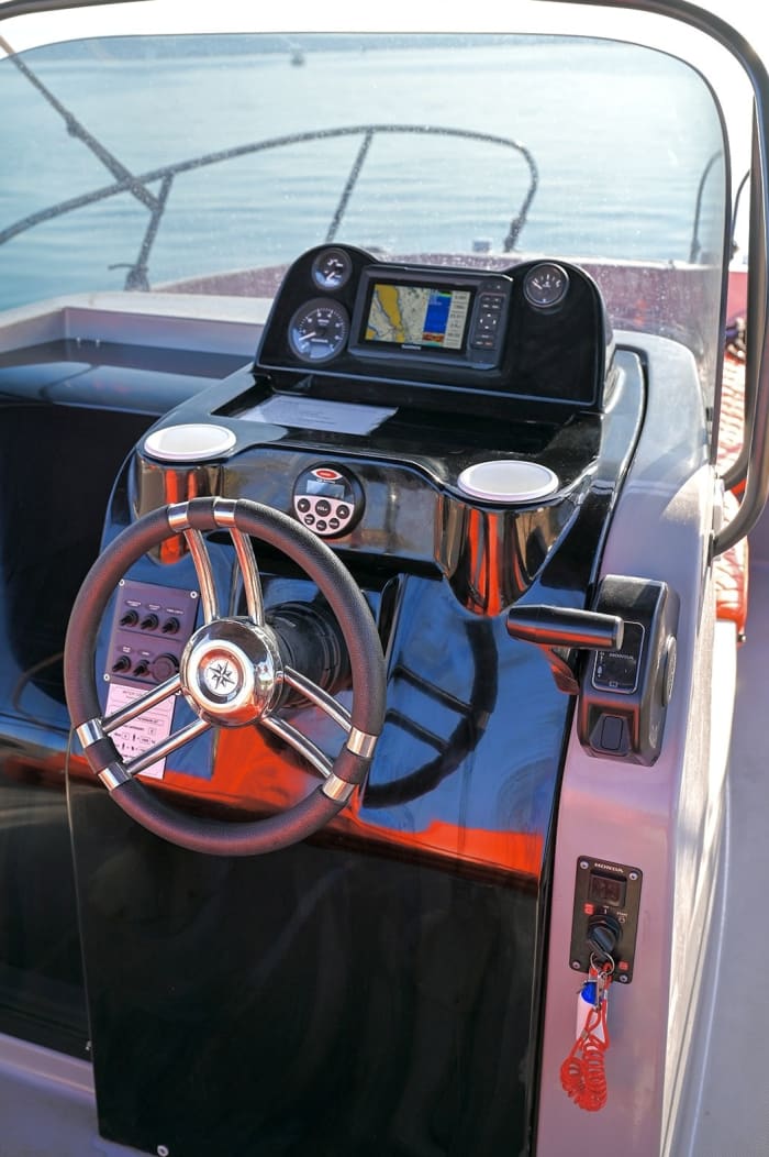 One day in Zadar on a motorboat