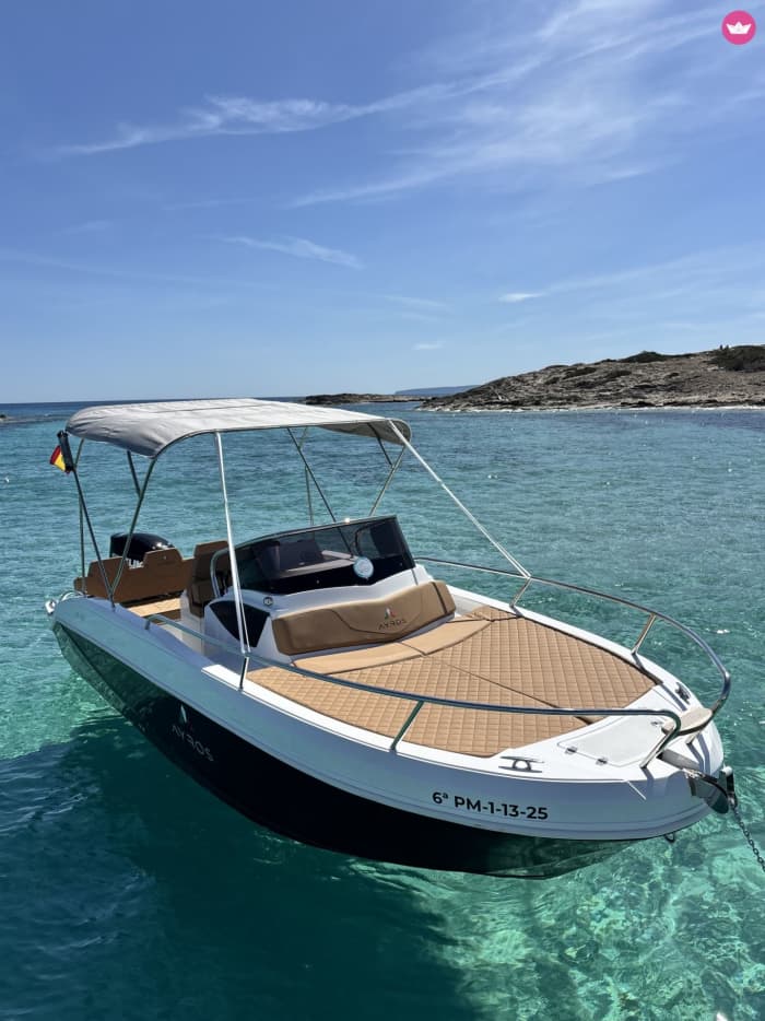 Ibiza en Formentera; Cala Pluma, Espalmador, Illetas en Cala Saona (STERROUTE)