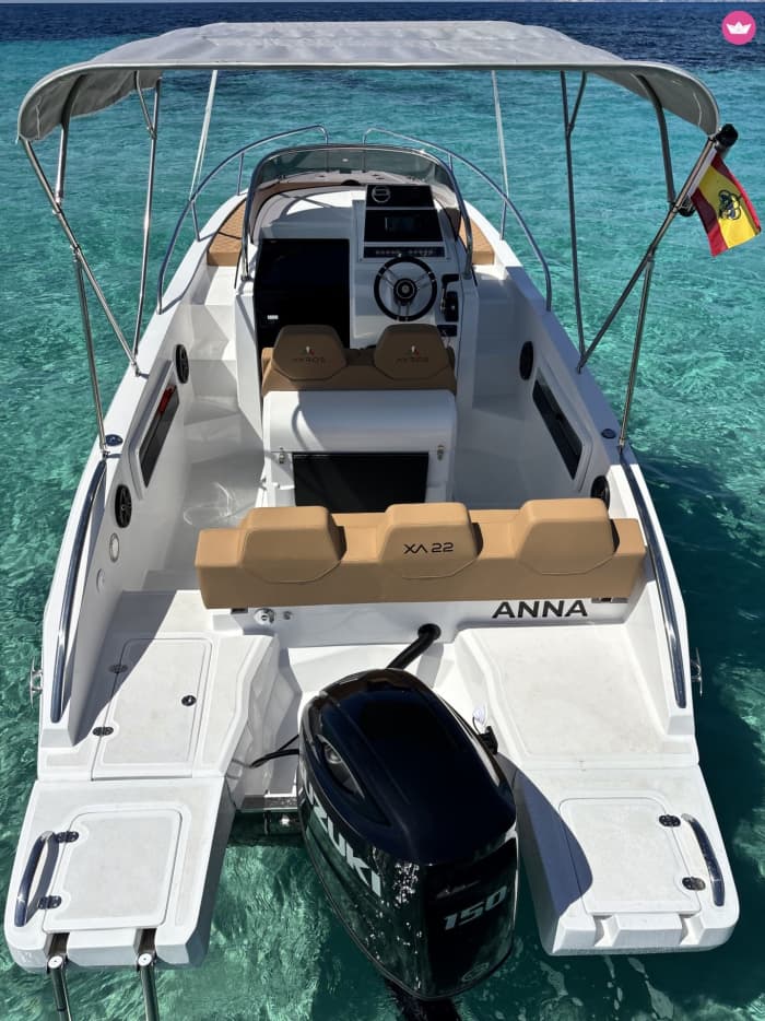 Ibiza en Formentera; Cala Pluma, Espalmador, Illetas en Cala Saona (STERROUTE)