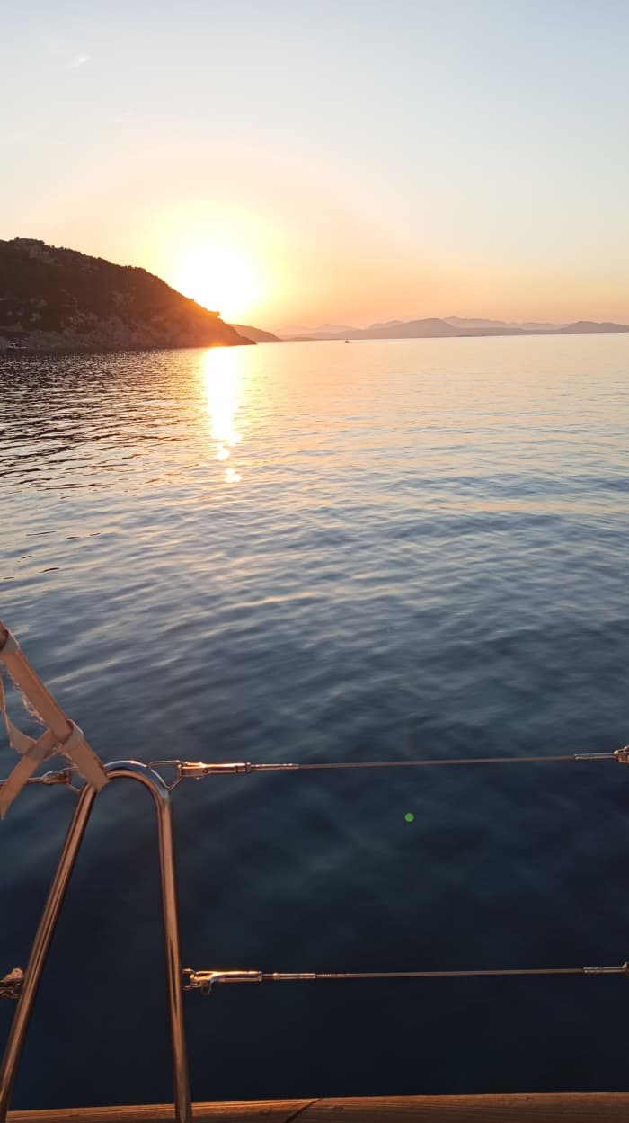Sunset sail with an aperitif in the Gulf of Olbia