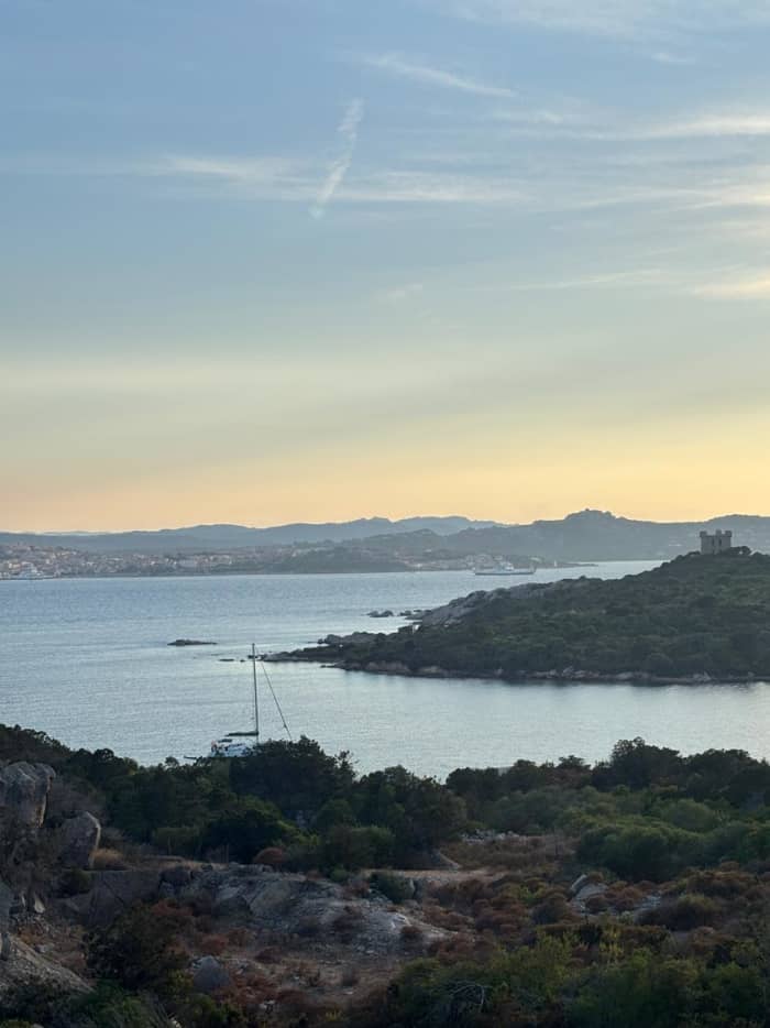 Sunset sail with an aperitif in the Gulf of Olbia