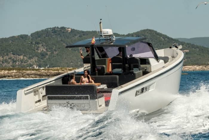 Luxury coastal cruise: From Ibiza Town to Tagomago