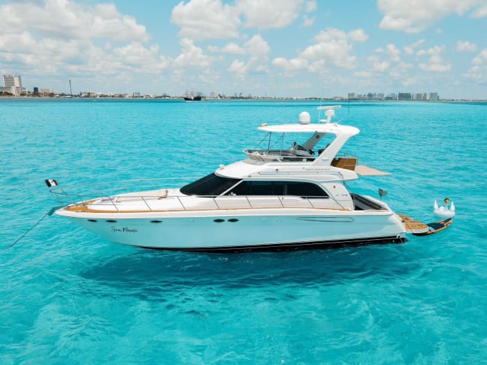 Ontdek Cancún: een volle dag zon op een motorboot