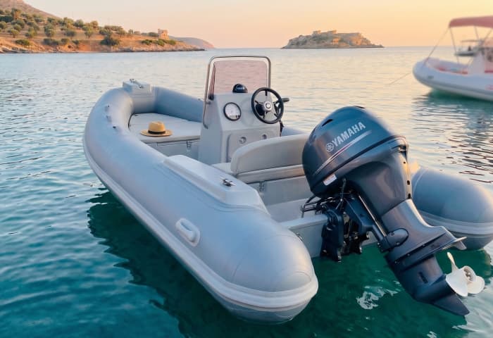 Isola delle Femmine seen from the sea — sunset tour