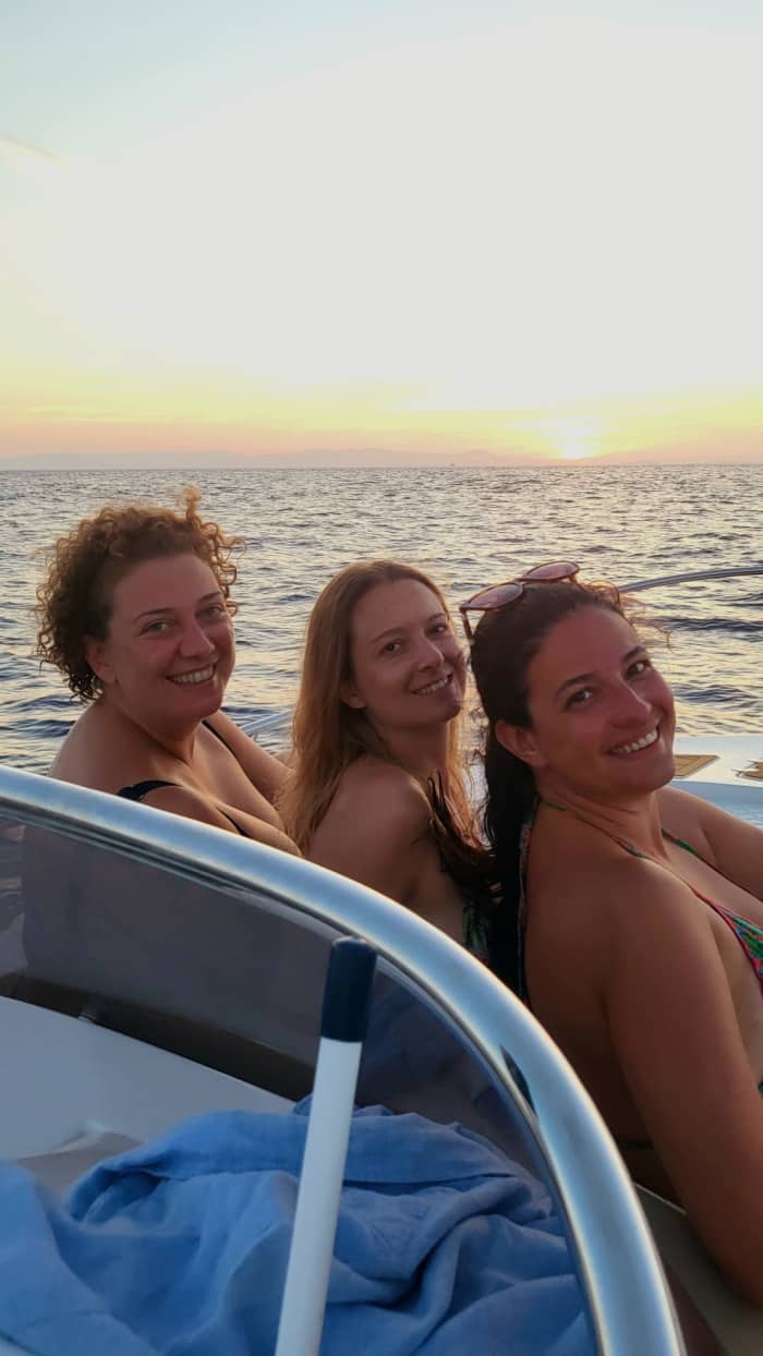 Zonsondergangaperitief & Masterclass met een beroemde chef aan boord