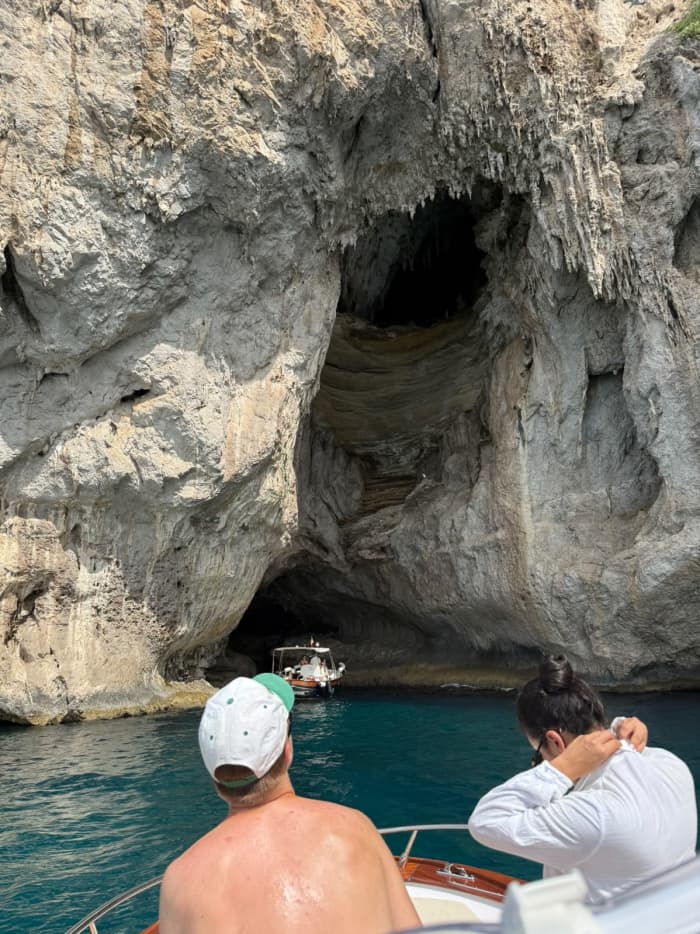 Private 3.5-hour boat tour to Capri from Sorrento