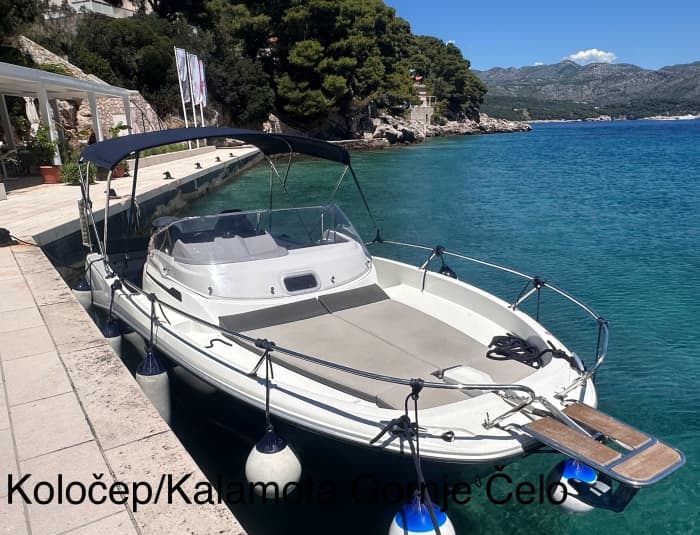 Panda experience: Discover Dubrovnik on a motorboat